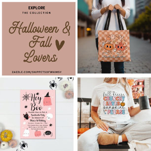 Invitación Hey Boo Halloween Fantasma Rosa Primer cumpleaños
