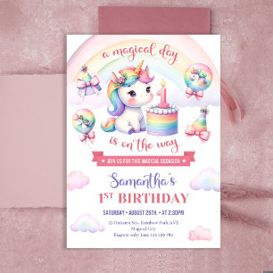 Servilleta De Papel Magnífico Pastel Unicornio Fiesta de Cumpleaños de