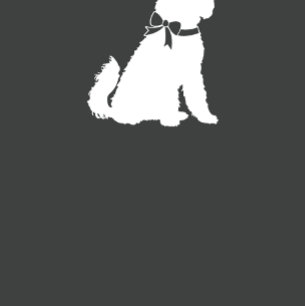 Invitación Goldendoodle Dog Baby Shower Blue Boy