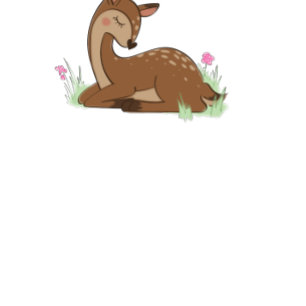 Invitación Deer Fawn Baby Shower Woodland Animals