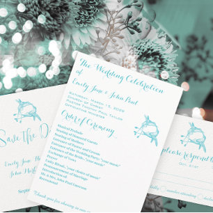 Invitación Elegante patrón de diseño de novias de Mehndi negr