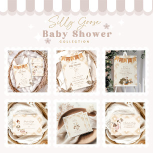 Servilleta De Papel Un Baby Shower caprichoso y caprichoso