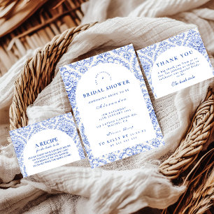 Invitación Despedida de Soltera Clásica Francesa Toile