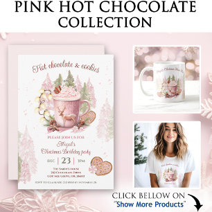 Navidades Pegatina de tazas de chocolate caliente 