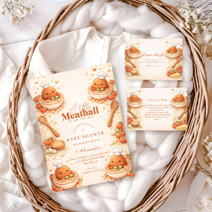 Servilleta De Papel Dulce Fiesta de Cumpleaños de la Albóndiga Italian