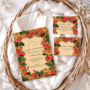 Servilleta De Papel Dulce Historia de Fresa Baby Shower