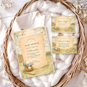 Servilleta De Papel Fiesta de Baby Shower Vintage Deportes Pequeño Slu