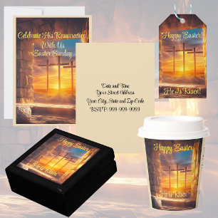 Invitación a la celebración de la resurrección de 