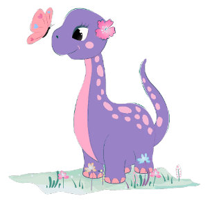 Invitación Dinosaurio Cuidadoso Con Bebé De Peón Rosa, Ducha 