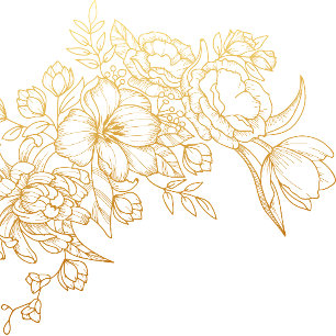 Invitación Corona dorada, zapato de tacón alto de hadas flora