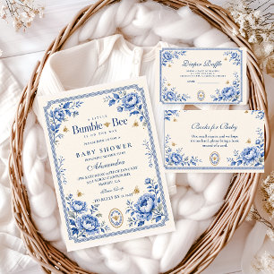 Invitación Granmilenario Shower de Bebé Abejorro