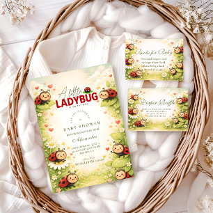Servilleta De Papel Ducha de Celebración de Jardín de Mariquita Pequeñ