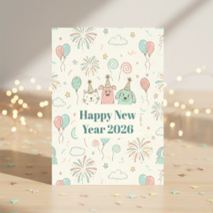 Invitación a la Fiesta de Fin de Año 2026 Alegre