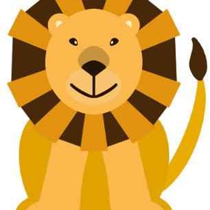 Invitación León salvaje, primer cumpleaños, foto de Safari de