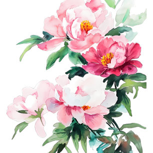 Reserva La Fecha Peonía Rosa Suave y Floral de Eucalipto