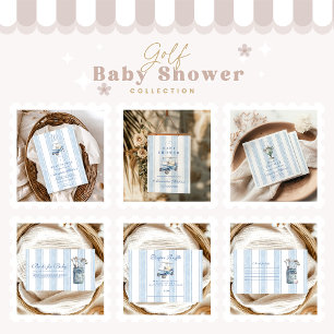 Invitación Boy Golf Baby Shower