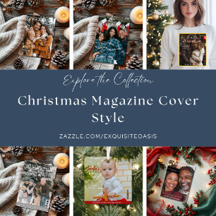 Adorno Metálico Cobertura de la Revista de Jubilación de navidades