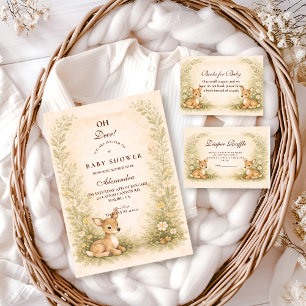Servilleta De Papel Baby Shower Bosque Maderero