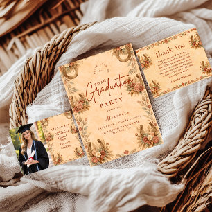 Invitación Fiesta Country de Flores Silvestres del Oeste