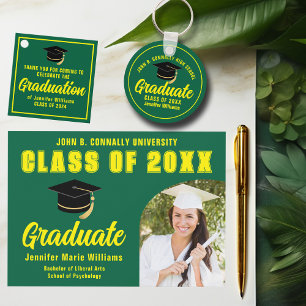 Llavero Graduado de Personalizado moderno de graduación de