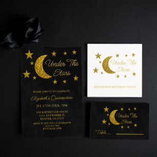 Servilleta De Papel Cumpleaños bajo las estrellas