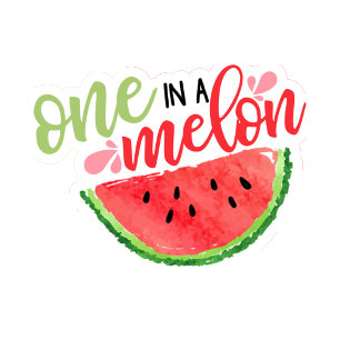 Invitación de foto de One In a Melon Watermelon - 