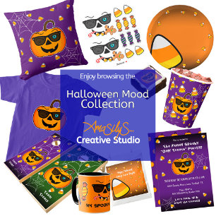 Invitación Funny Spooky Pumpkin Fiesta de guiño icónico