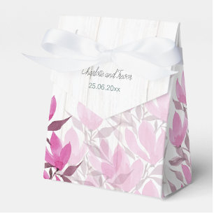 Invitación Todo En Uno Flores acuáticas rosadas de Moda rusa