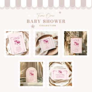 Invitación Uno Tini Está En Camino De Baby Shower