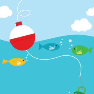 Invitación Tema de pesca Baby Shower para pescadores