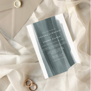 Invitación Resumen moderno Boda formal  