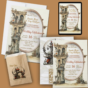 Invitación Arte de fantasía vintage