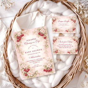 Servilleta De Papel Nuestra Pequeña Fiesta de Bebé Flor de Cerezo