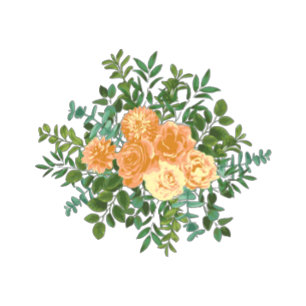 Invitación Primavera floral de Boda de Rosas de la pluma
