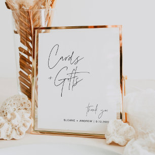 Invitación a la boda Minimalista HARLOW