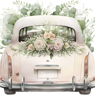 Invitación Botánica de Flores Anemónicas Ducha de Parejas