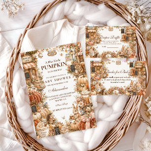 Servilleta De Papel Ducha de bebé de Especias de Calabaza Acogedor