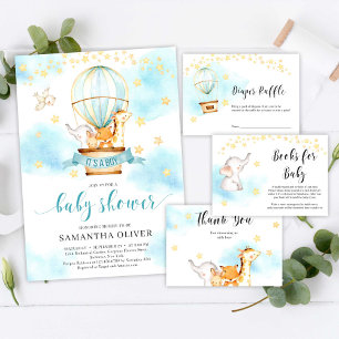 Lámina Mi deseo para ti juego de Baby Shower lindos anima