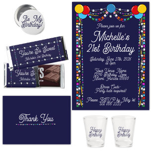 Invitación de cumpleaños trascendental