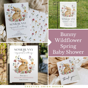 Invitación Baby Shower de Wildflower Field Boho