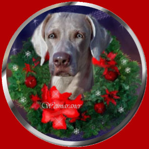 Regalos del navidad de Weimaraner