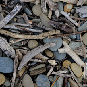 Invitación Beach Stones Driftwood Boda