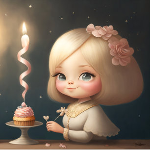 Lona Feliz cumpleaños Chica 01