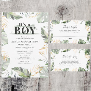 Chapa Redonda De 2,5 Cm Jungle Safari Botanboy Baby Shower