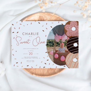 Invitación Dos Dulces Donut 2 - Cumpleaños de los Chicas