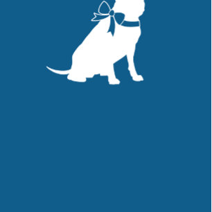 Invitación Bulldog Pit Baby Shower Blue Boy Pitbull