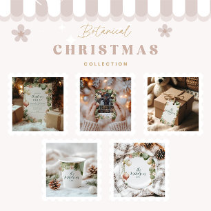 Servilleta De Papel Fiesta de Navidades botánicos de origen antiguo