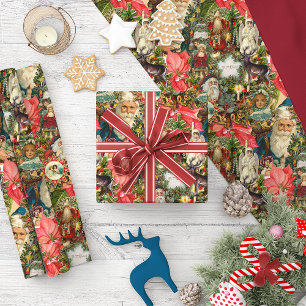 Papel De Seda Navidad victoriana vintage