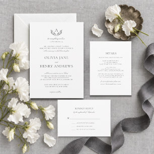 Invitación de Boda Cristiana Olivia Wedding