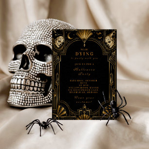 Invitación Fiesta de Halloween del Payaso Elegante